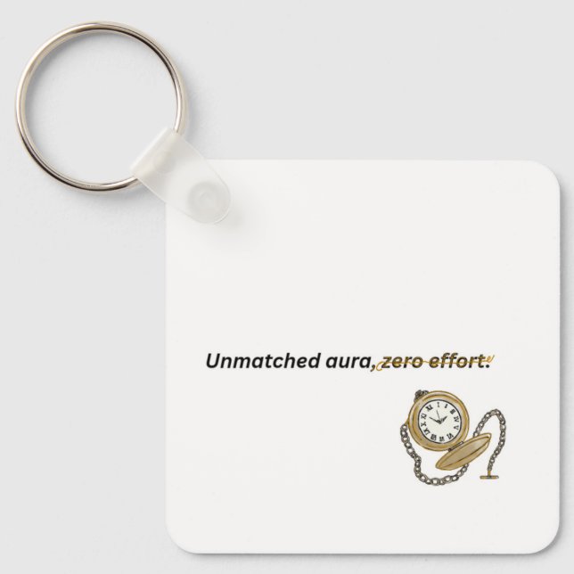 Porte-clés Conception d'aura (Recto)