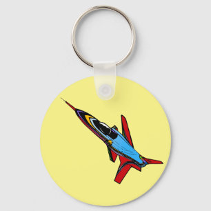 Porte-clés Conception d'avion-chasse Supersonic Airforce pour