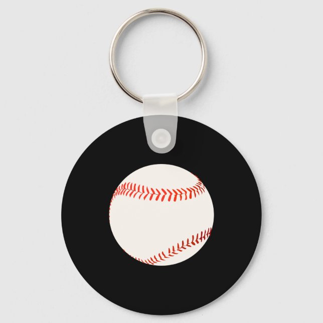 Porte-clés Conception de baseball (Recto)