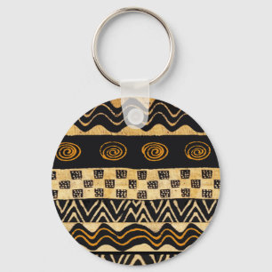 Porte-clés Conception de chaman tribal africain