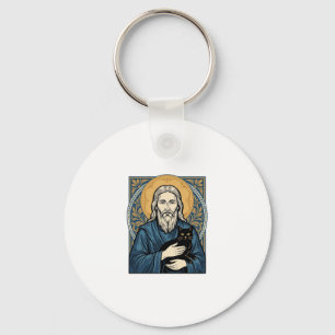 Porte-clés Conception de chemise vectorielle de portrait de c