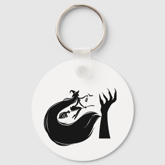 Porte-clés conception de diable wicther (Recto)