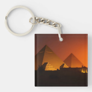 Porte-clés conception de pyramides