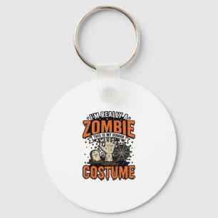 Porte-clés Conception de T-shirt Halloween Costume Zombie Vin