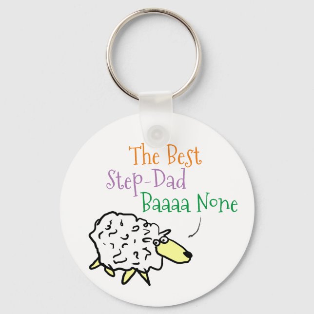 Porte-clés Conception des moutons pour le meilleur Porte - cl (Recto)