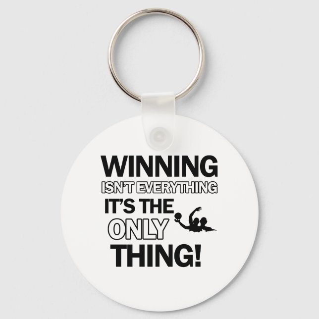 Porte-clés conception du water polo (Recto)