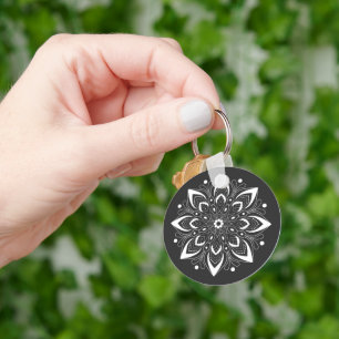 Porte-clés Conception Mandala fraîche