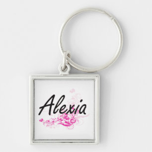 Porte-clés Conception nommée artistique d'Alexia avec des