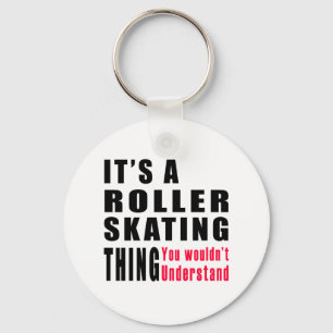 Porte-clés Conceptions de chose de patinage de rouleau