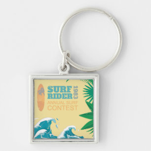 Porte-clés Concours 1983 de surf de cavalier de surf