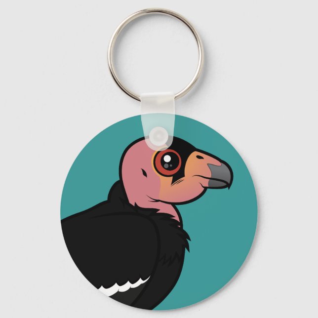 Porte-clés Condor de Californie (Recto)