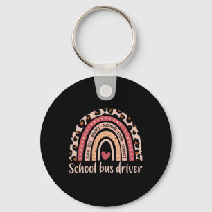 Porte-clés Conducteur De Bus Scolaire 100E Jour De Conducteur