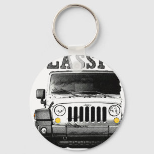 Porte-clés conduire la Jeep classique