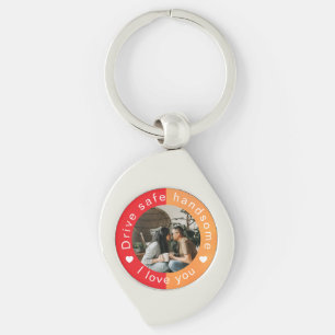 Porte-clés Conduis en toute sécurité Beau Cadeau personnalisé