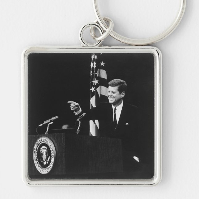 Porte-clés Conférence de John Kennedy 35e président des États (Devant)