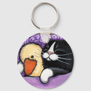 Porte-clés Confortablement porte - clé de canard