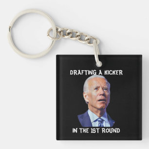 Porte-clés Confus Joe Biden Imaginaire Football Loser Rédacti