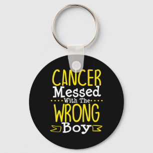 Porte-clés Conscience du cancer de l'enfance Dipg Messed With