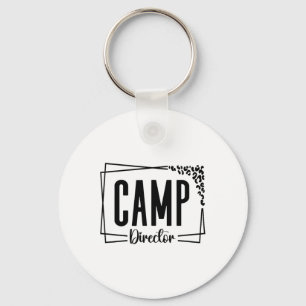 Porte-clés Conseiller Directeur de Camp Drôle Design de Campi
