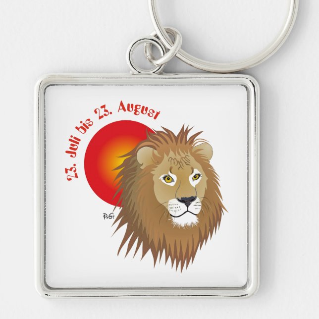 Porte-clés Constellation de la Lion (Devant)