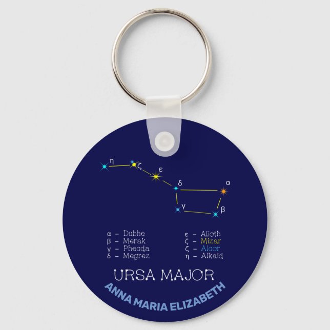 Porte-clés Constellation Ursa major (Recto)