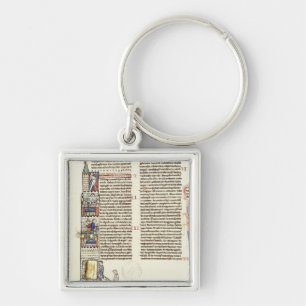 Porte-clés Construction de Mme 21 f.167v d'une tour