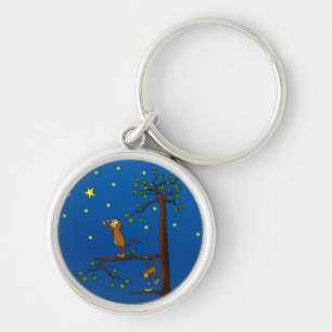 Porte-clés Continuez à atteindre le singe Keychain