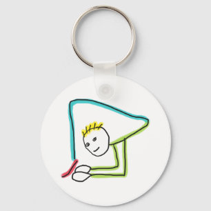 Porte-clés Contortionniste Stickman