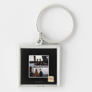 Porte-clés Contre vent et marée