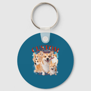 Porte-clés Contrefaçon Animaux Chien Chat Drôle 1wh1
