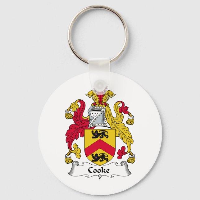 Porte-clés Cook Family Crest (Recto)