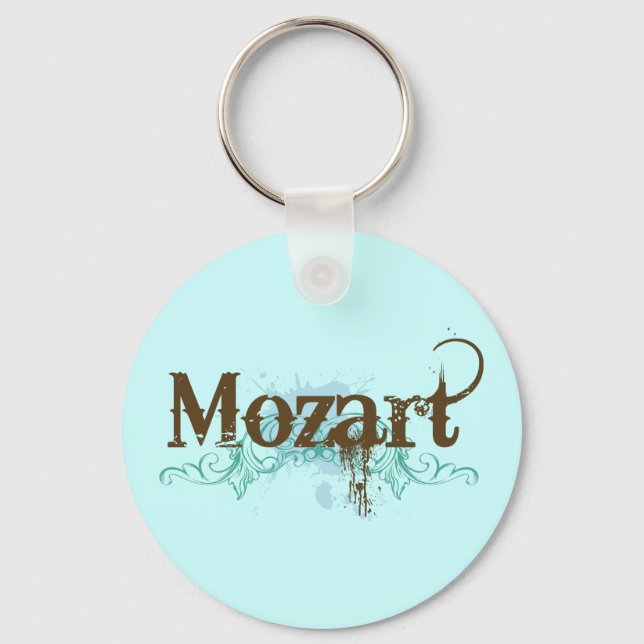 Porte-clés Cool classique Porte - clé Mozart (Recto)