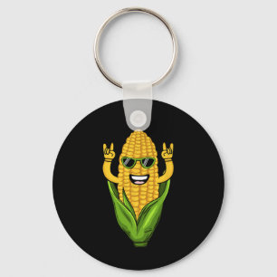 Porte-clés Cool Corn Art Hommes Femmes Agricultrices Danser C