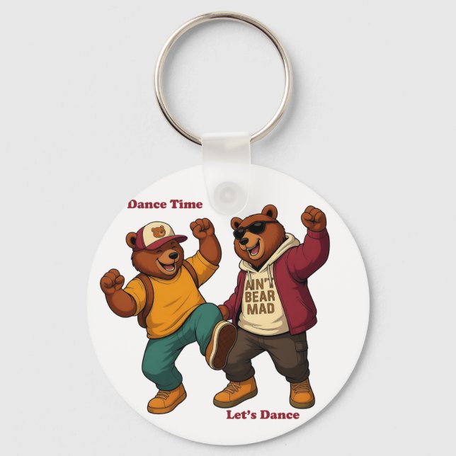 Porte-clés Cool Dancing Bears (Recto)