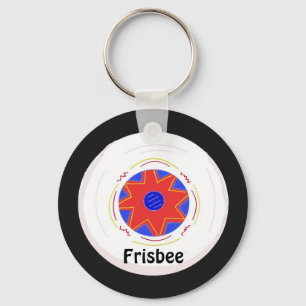 Porte-clés Cool Frisbee Design