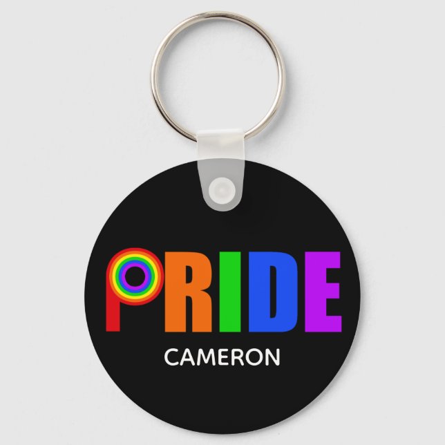 Porte-clés Cool gay pride Personnalisé LGBTQ (Recto)