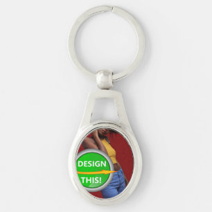 Porte-clés COOL ! Porte - clé - Métal Premium - Design ovale