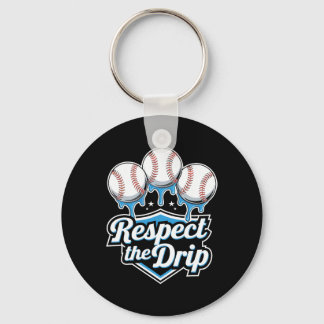 Porte-clés Cool Sport Sell Home Plate Drip With Sprinkles Dri