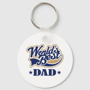 Porte-clés Cool World's Best Dad Gift