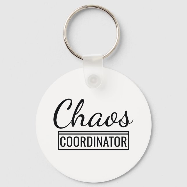 Porte-clés Coordinateur du Chaos (Recto)