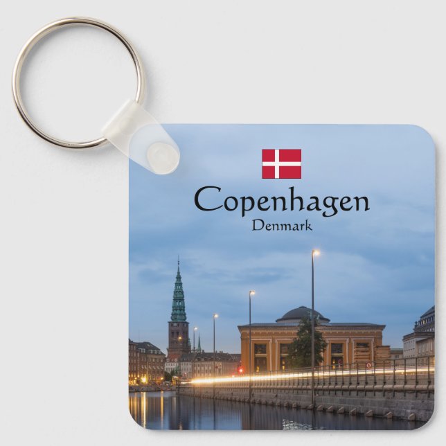 Porte-clés Copenhague (Recto)