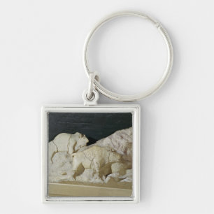 Porte-clés Copie de la sculpture des bisons, le