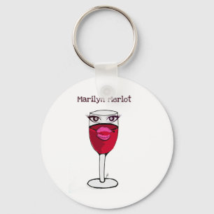 PORTE-CLÉS COPIE DE VIN MERLOT DE MARILYN… PAR JILL