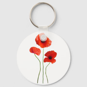 Porte-clés coquelicot -poppy