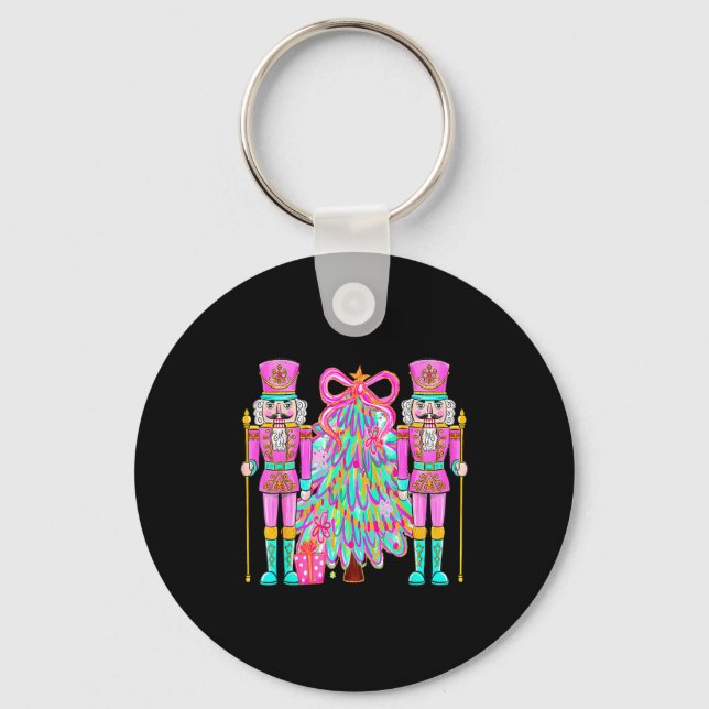 Porte-clés Coquette Christmas Tree Nk Nutcrackers Xmas Women  (Recto)