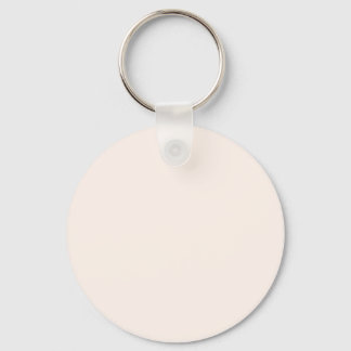 Porte-clés Coquillage blanc FFF5EE - Option pour ajouter un n