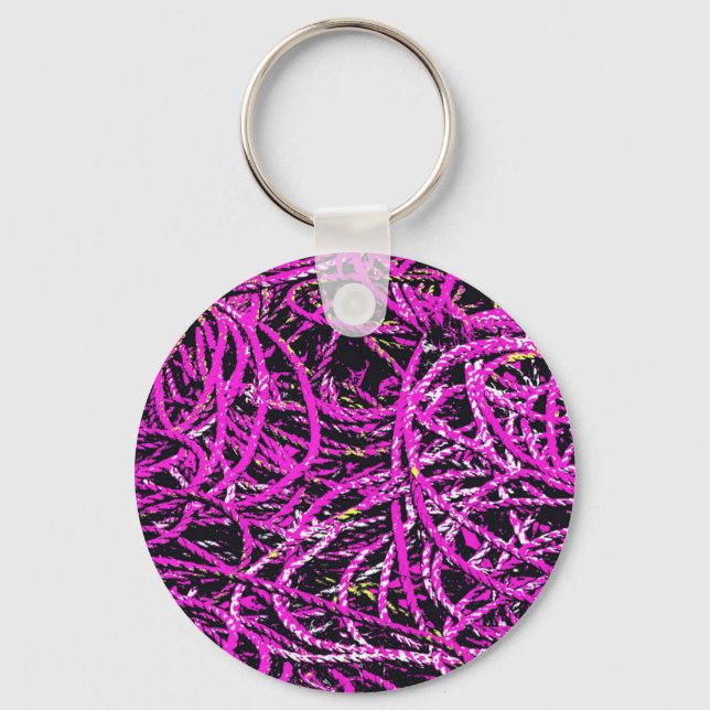 PORTE-CLÉS CORDE DE PÊCHE PORTUAIRE (Recto)