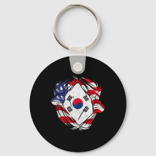 Porte-clés Corée du Sud Amour Corée du Sud Fierté Patriotique