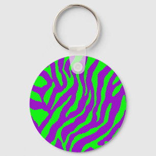 Porte-clés Corey Tiger 80s Vintage Rayures de Tigre