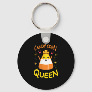 Porte-clés Corn de bonbons Reine mignonne Halloween Kawaii Co